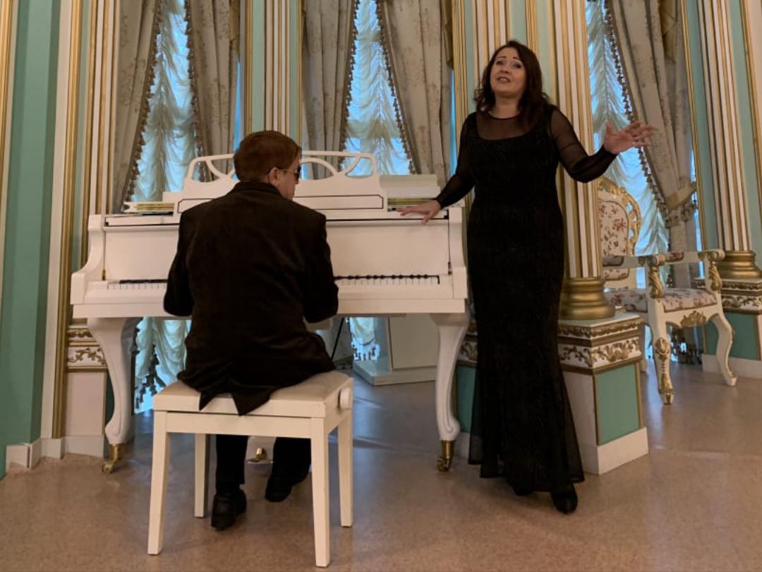 "О чём играет пианист" - Раф Минеев (фортепиано) и Юлия Марчевская (вокал)